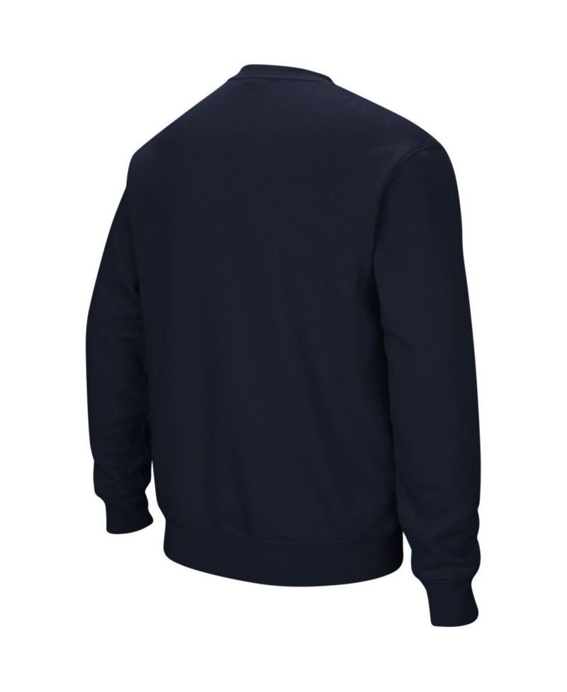 Men's Marquette Golden Eagles Arch and Logo Crew Neck Sweatshirt