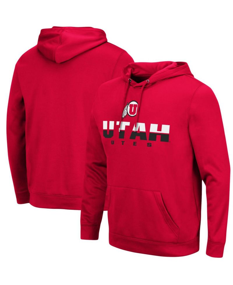 Men's Utah Utes Lantern Pullover Hoodie