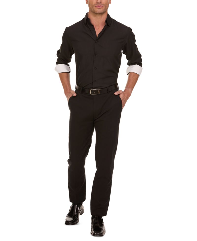 Men's Slim-Fit Dress Shirt