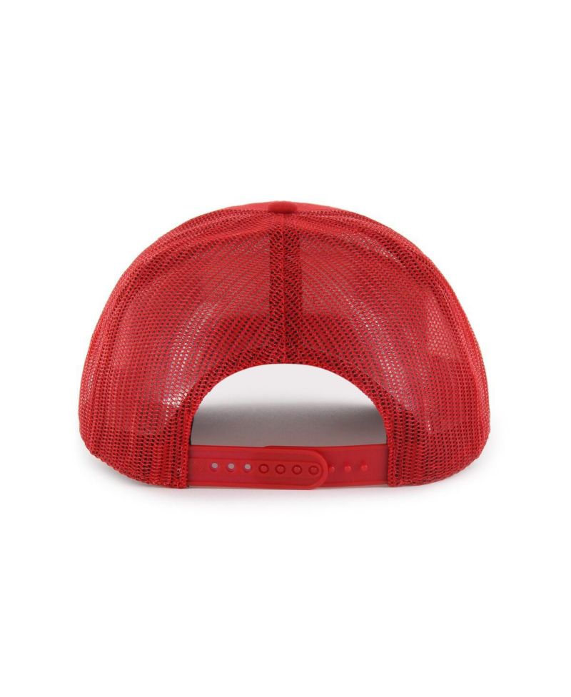 Men's Red Philadelphia Phillies Hardline Trucker Adjustable Hat