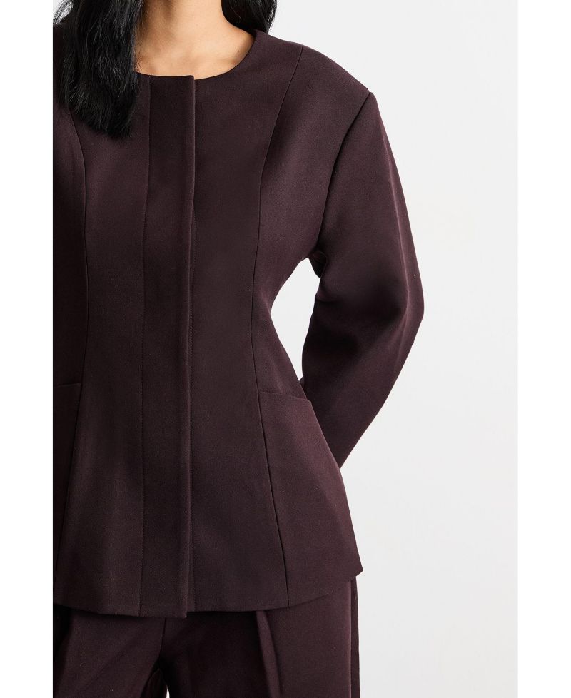 Women's Premium Tailored Moulded Waist Blazer