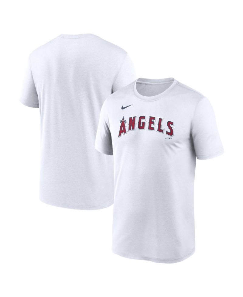Men's White Los Angeles Angels New Legend Wordmark Dri-FIT T-Shirt