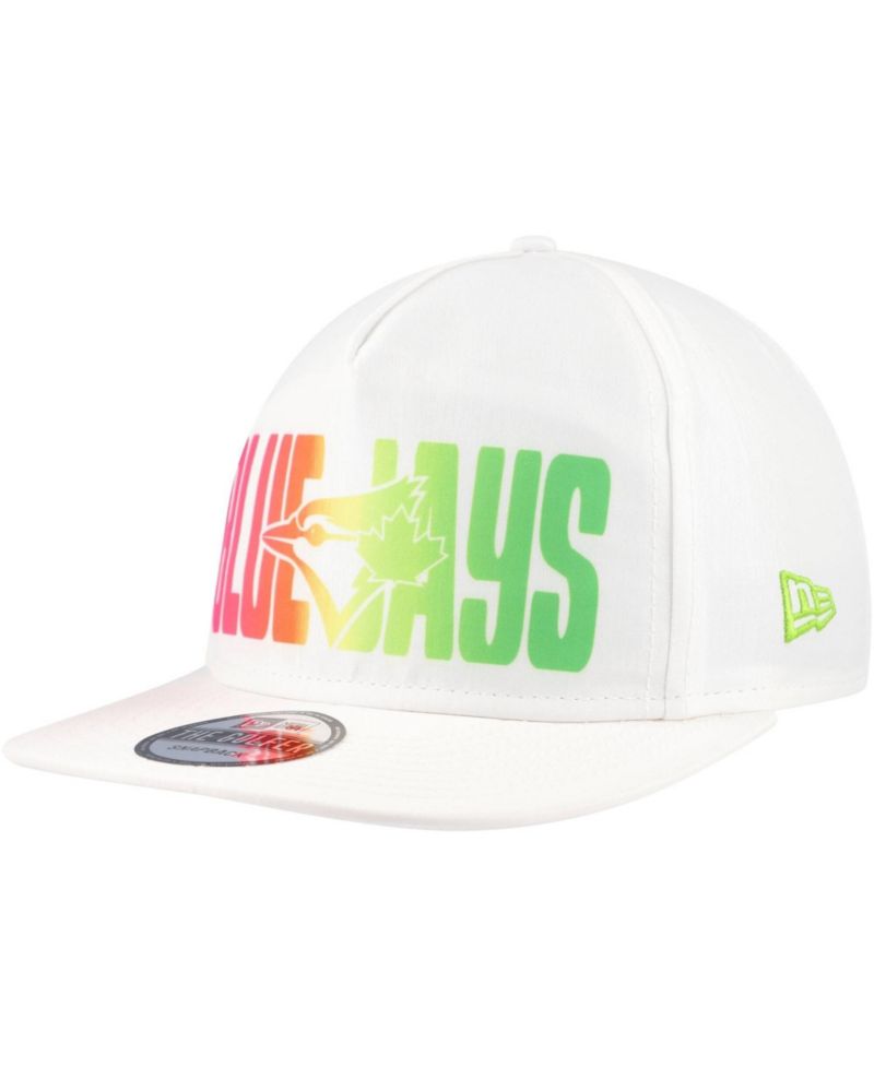 Men's White Toronto Blue Jays Spring Spectrum Golfer Snapback Hat