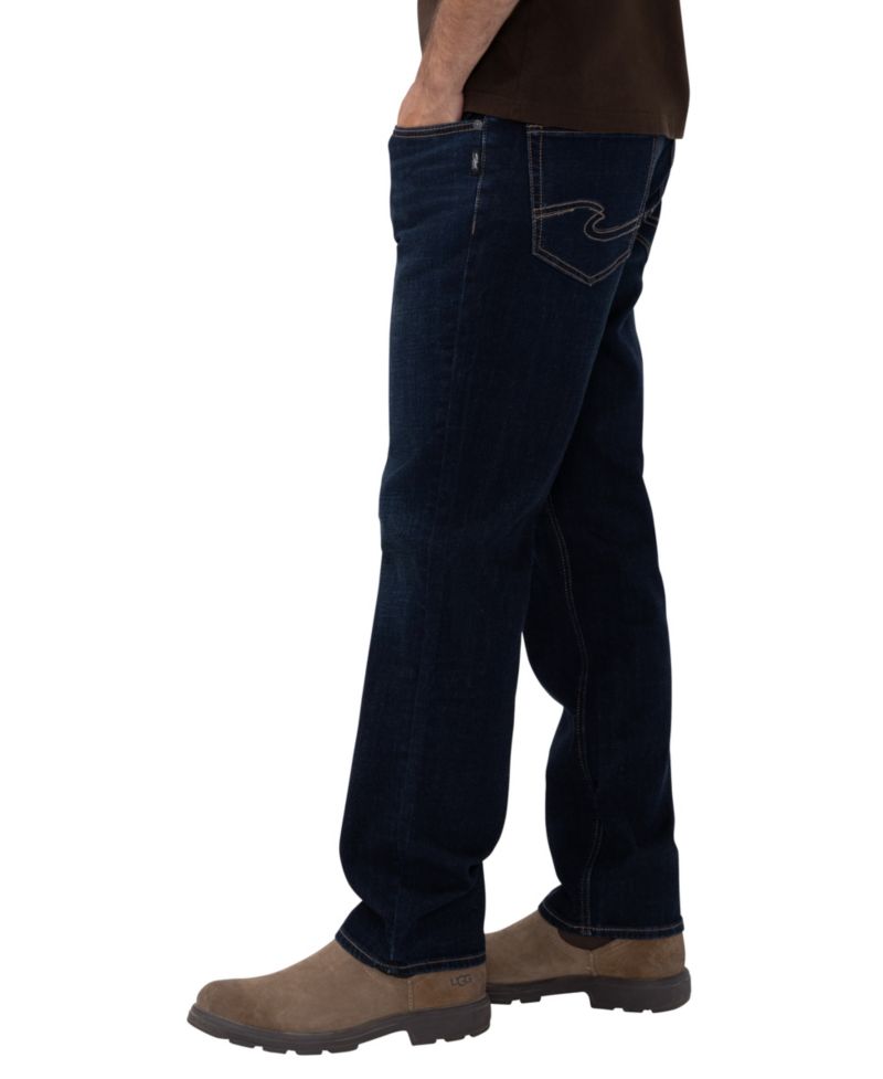 Men's Eddie Slim Straight-Leg Jeans