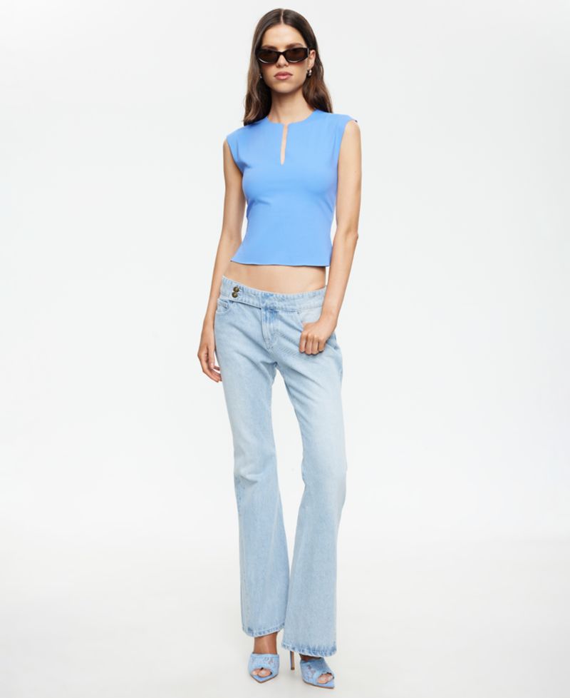 Women's Tribeca Sleeveless Cropped Top