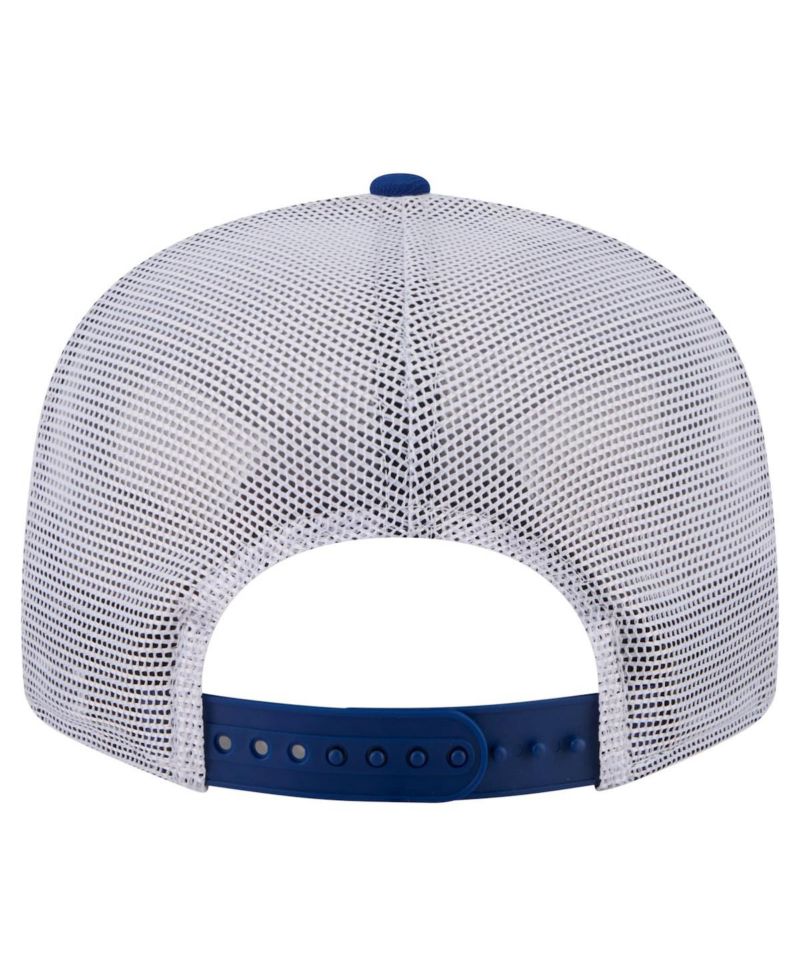 Men's Royal Denver Broncos Core Team 9FIFTY Trucker Snapback Hat