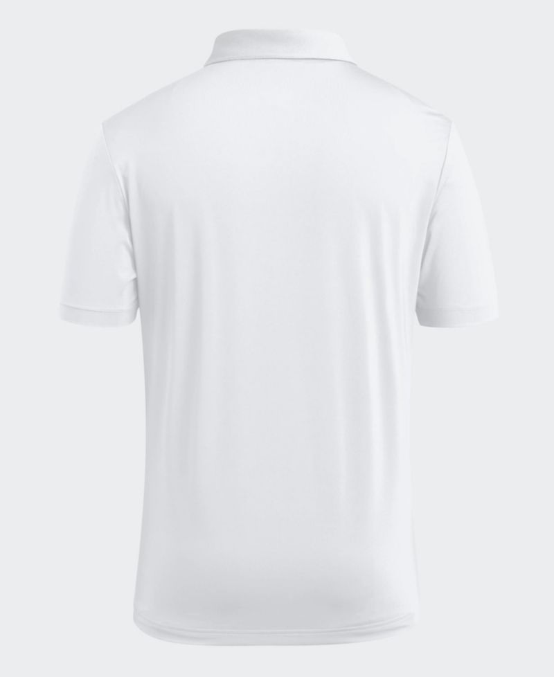 Men's White Miami Hurricanes Ultimate 365 Solid Polo Shirt