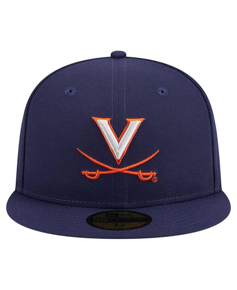 Men's Navy Virginia Cavaliers 59FIFTY Fitted Hat