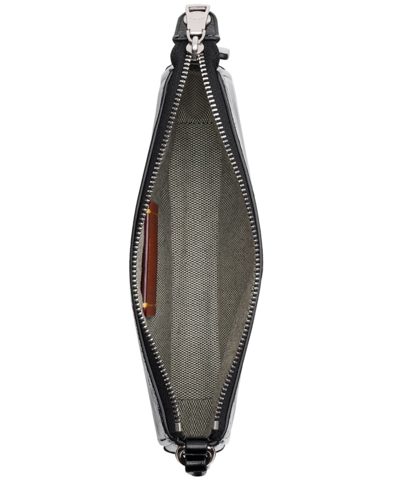 Plaza Mini Glazed Leather Shoulder Bag 18
