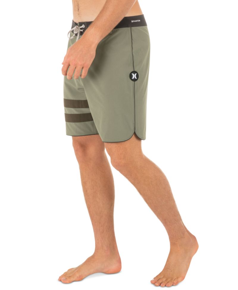 Men's Phantom Eco Block Party Solid Swim Board Shorts, 7" Inseam