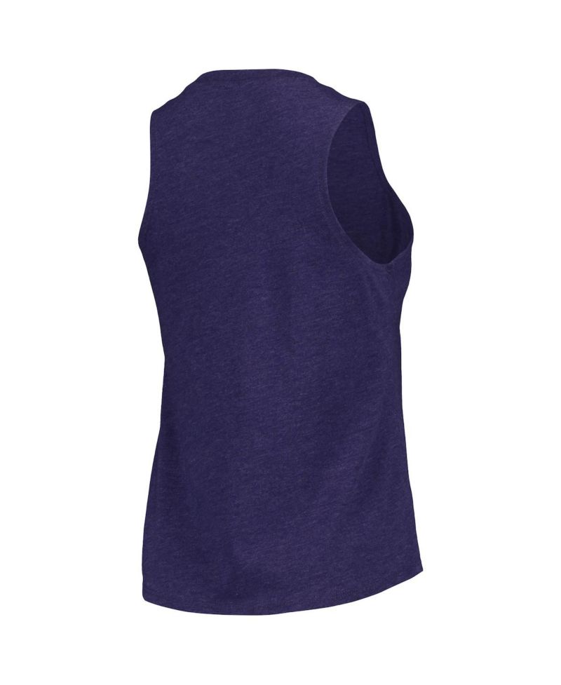 Women's Black, Purple Los Angeles Lakers Tank Top and Pants Sleep Set