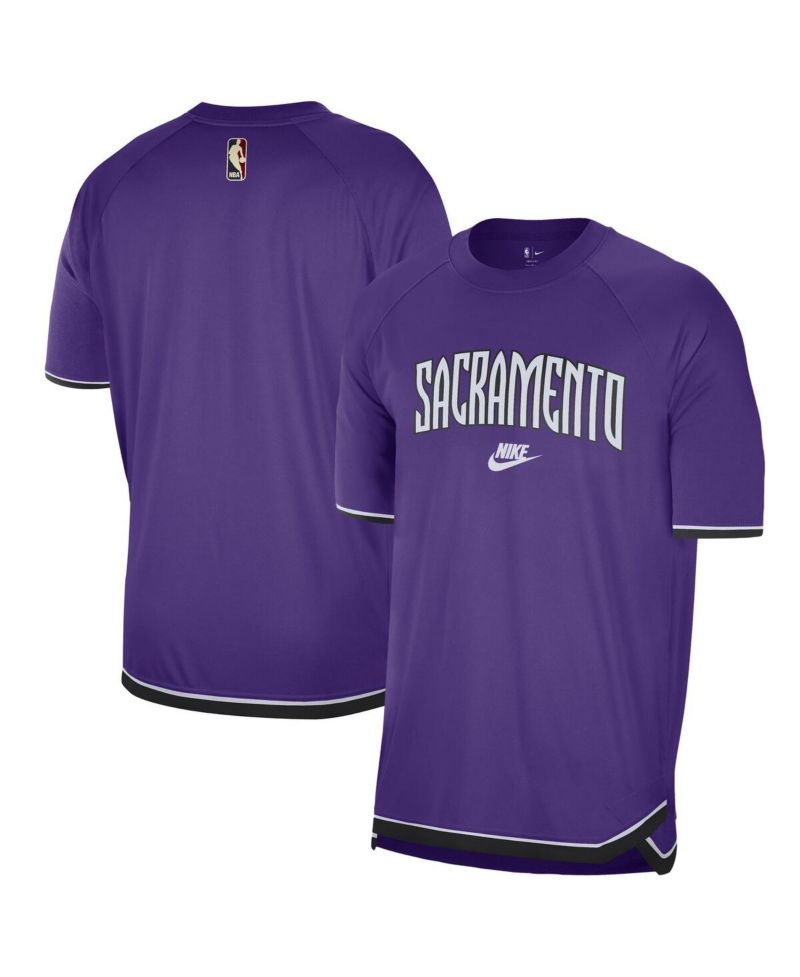 Men's Purple Sacramento Kings 2024/25 Classic Edition Pregame Shooting T-Shirt