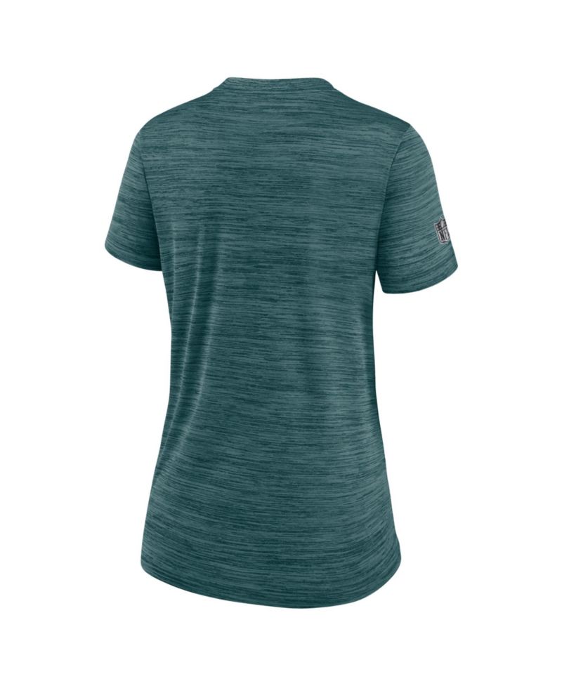 Women's Midnight Green Philadelphia Eagles Sideline Velocity Dri-FIT T-Shirt
