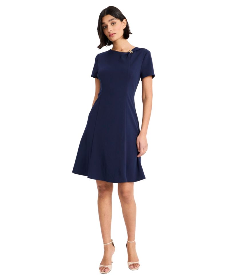 Women's Short-Sleeve Mini Dress