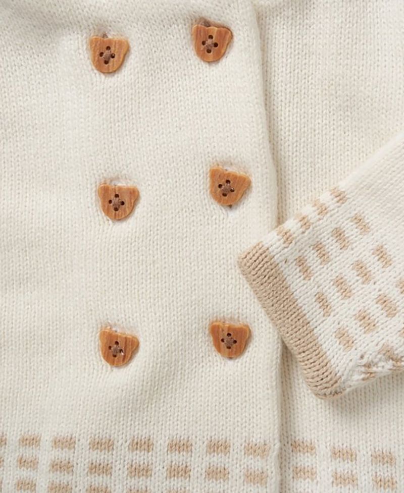 Baby Boys and Girls Jacket and Trouser Knitted, 2-Piece Set