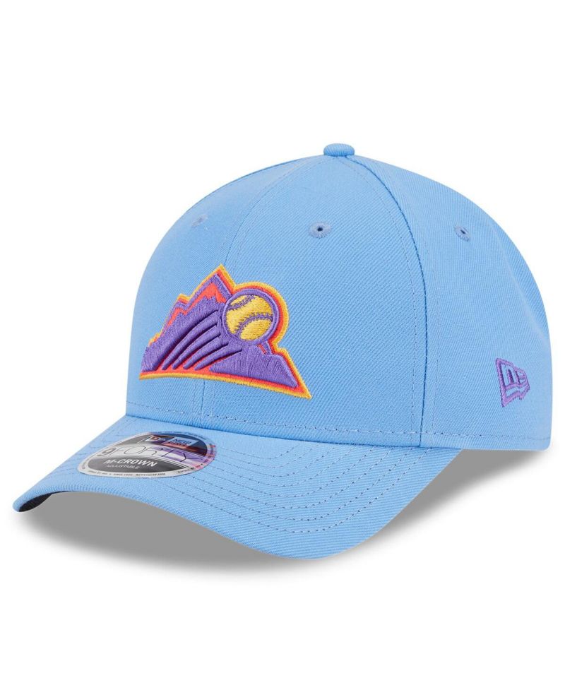 Men's Light Blue Colorado Rockies 2025 City Connect 9FORTY M-Crown Adjustable Hat