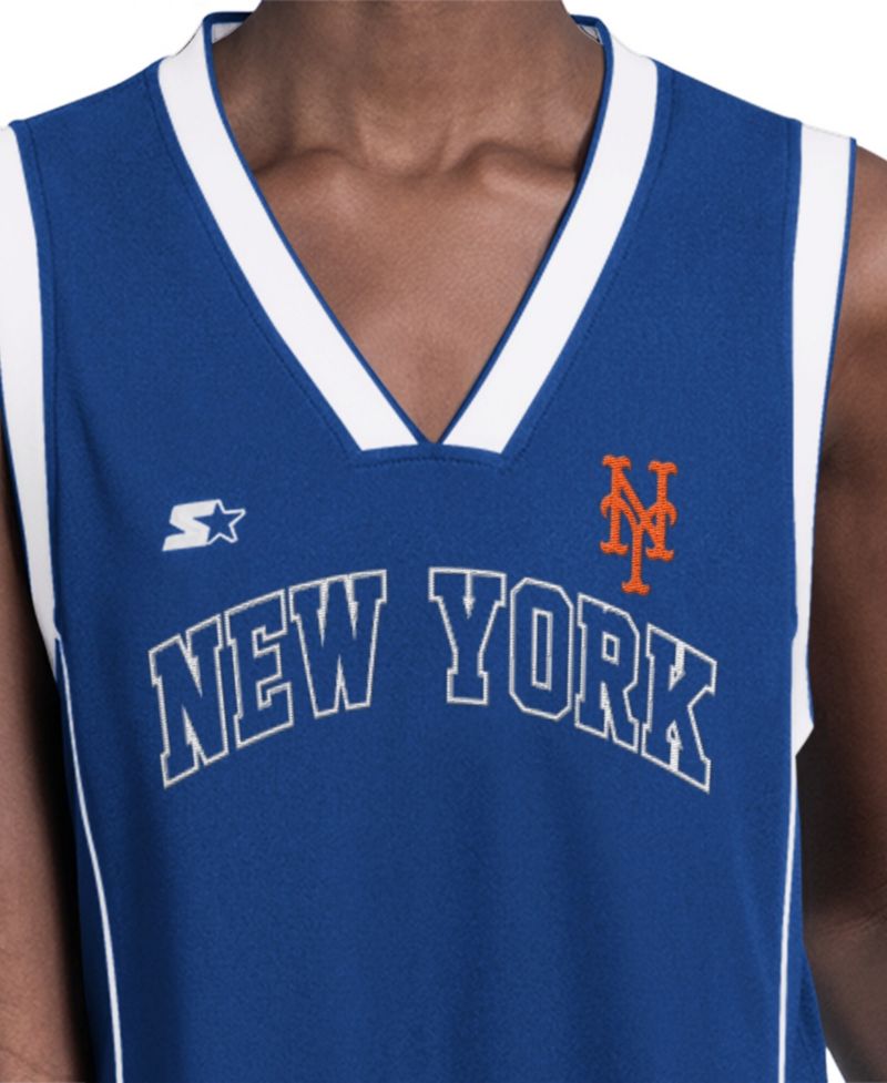 Women's New York Mets Line Up Sneaker V-Neck Maxi Dress