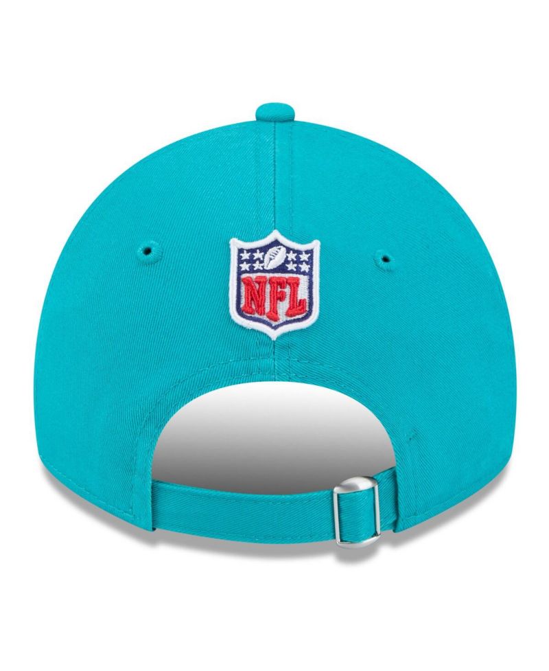 Men's Aqua Miami Dolphins 2024 Sideline 9TWENTY Adjustable Hat