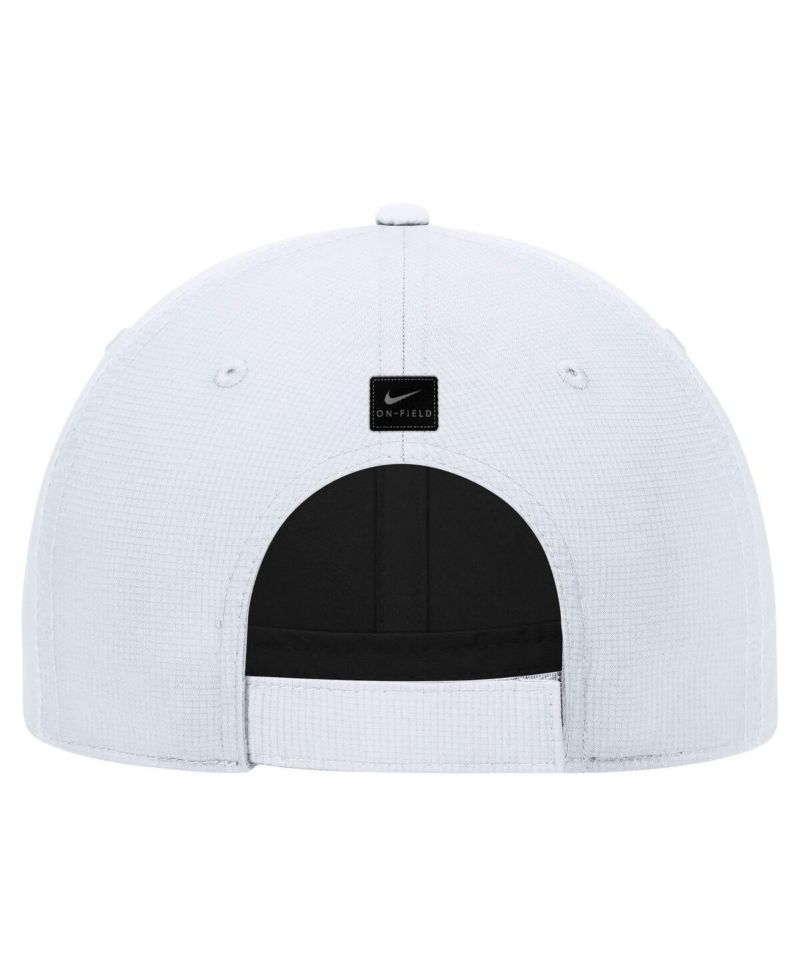 Men's White Oregon State Beavers 2025 On-Field Club Performance Adjustable Hat