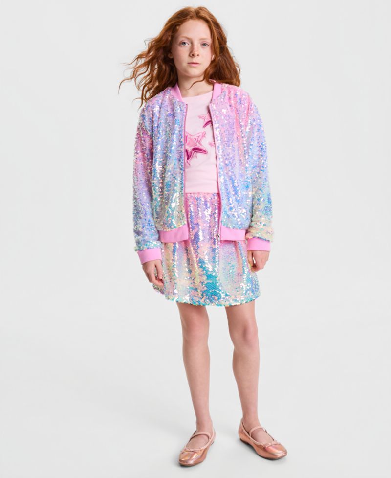 Girls' XS-XL Chrome Stars T-Shirt