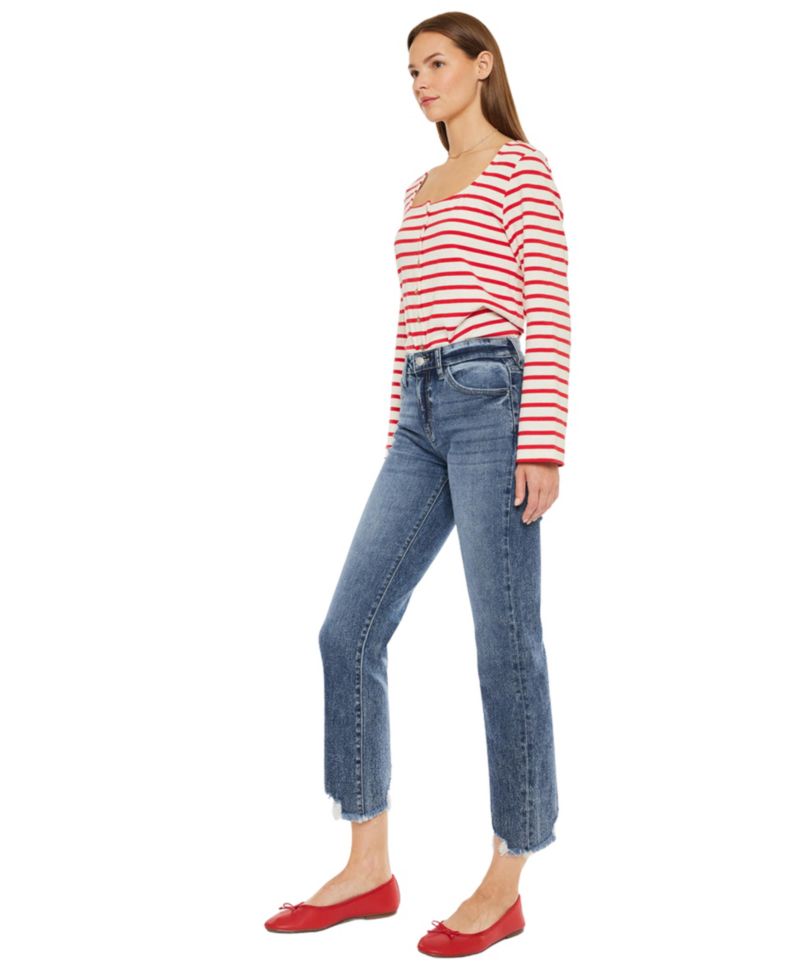 Women's Kathrine High Rise Slim Straight Jeans