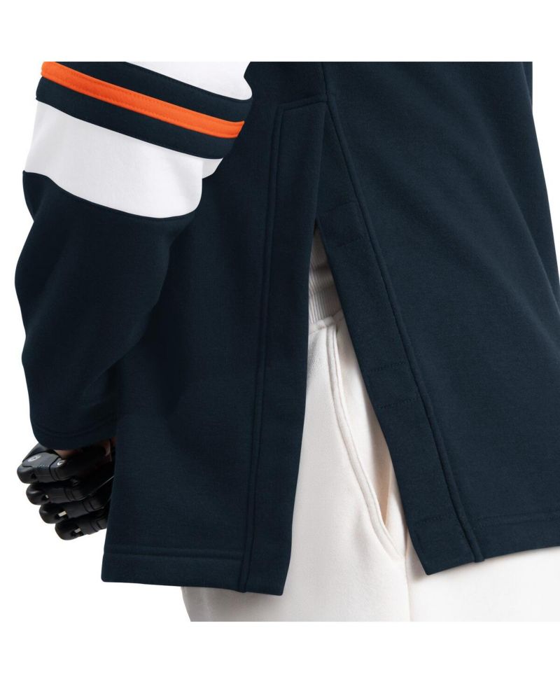 Men's Navy Chicago Bears Adaptive Lord Stanley Crewneck Sweatshirt