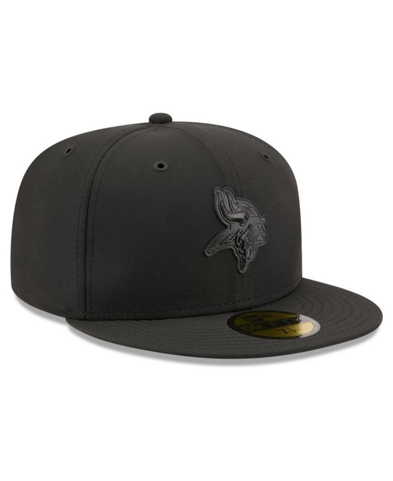 Men's Black Minnesota Vikings 2026 Sideline 59FIFTY Fitted Hat