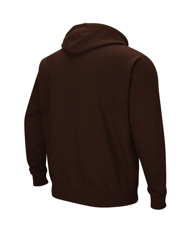 Men's Wyoming Cowboys Arch and Logo Pullover Hoodie