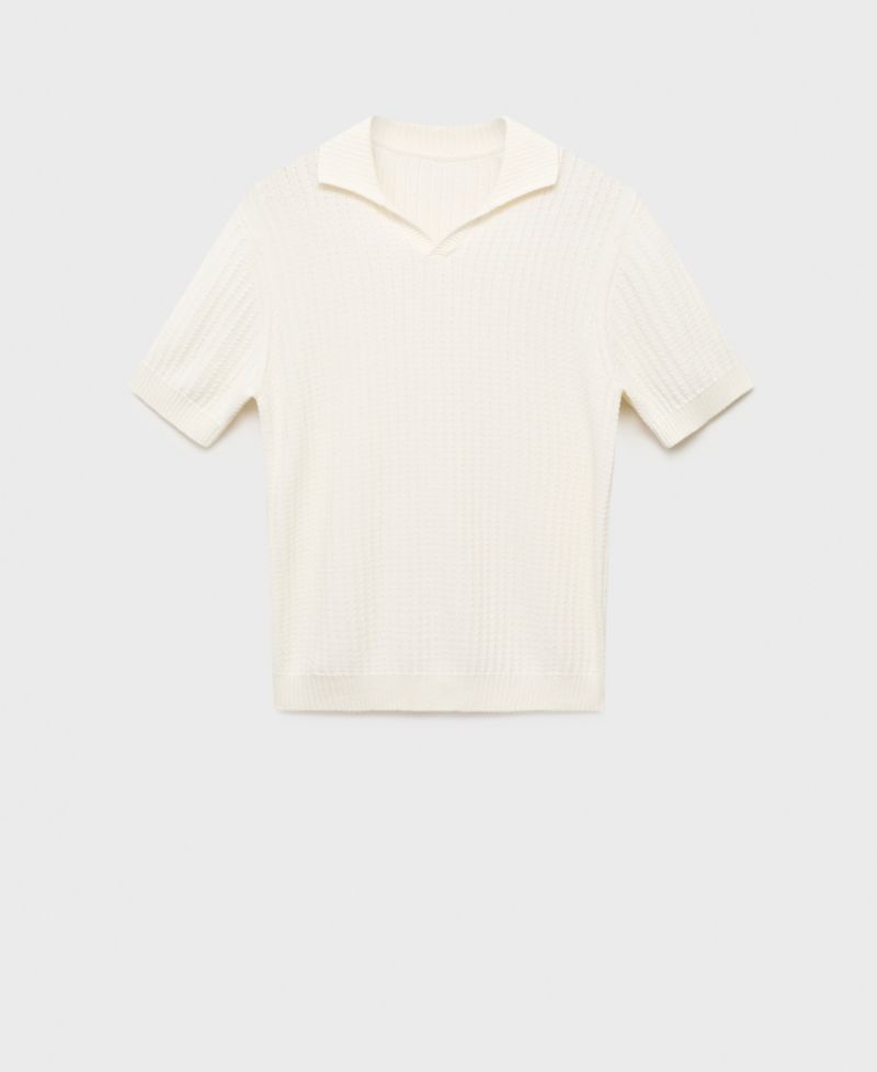 Men's Cotton Knitted Polo Shirt