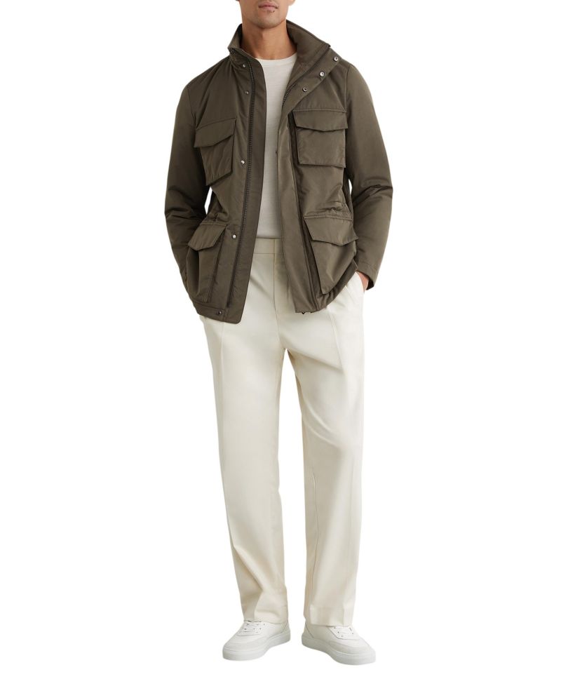 Men's Oswald Cotton-Blend Padded Four-Pocket Jacket