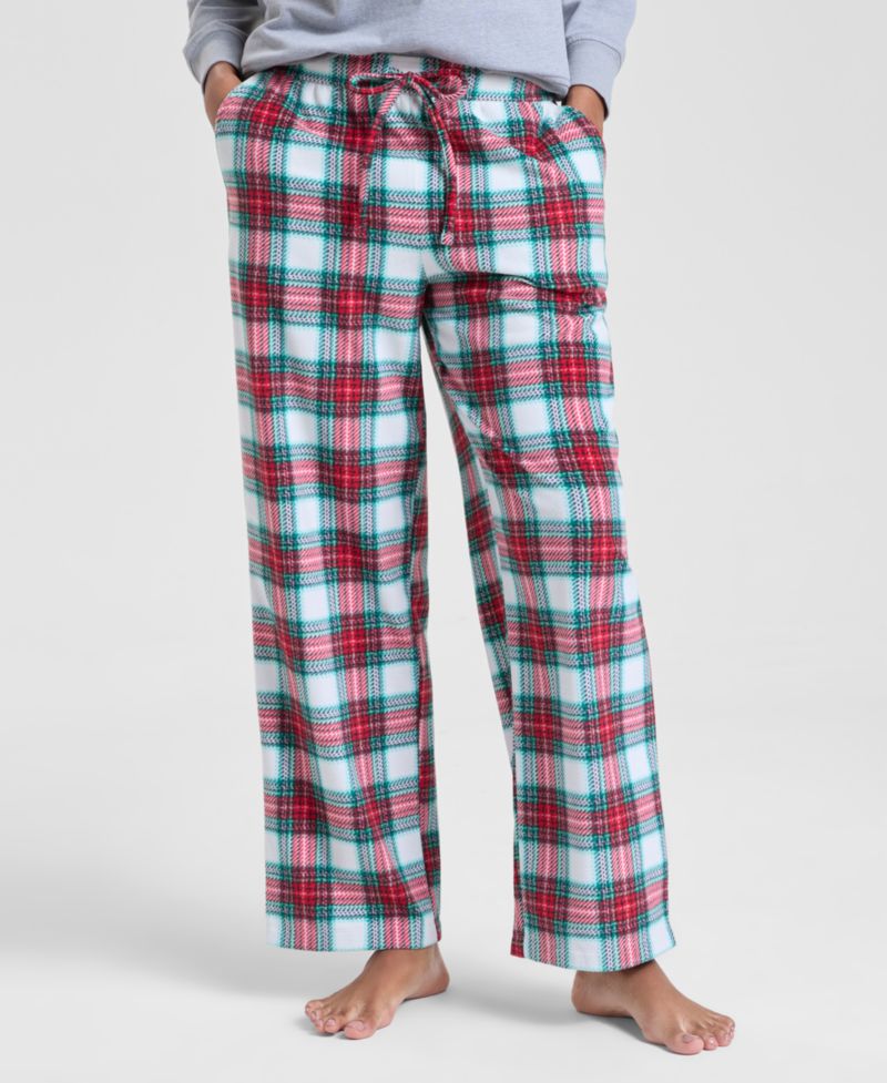 Women's Merry Plaid Fleece Pajama Pants