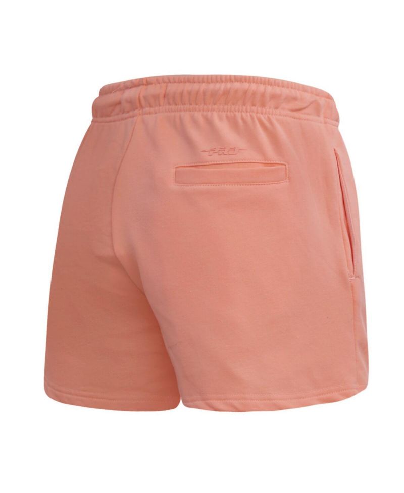 Men's and Women's Pink Atlanta Braves Neutral Fleece Shorts