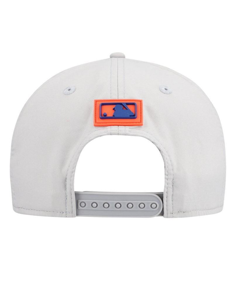 Men's Gray New York Mets 2026 Clubhouse 9SEVENTY Adjustable Hat