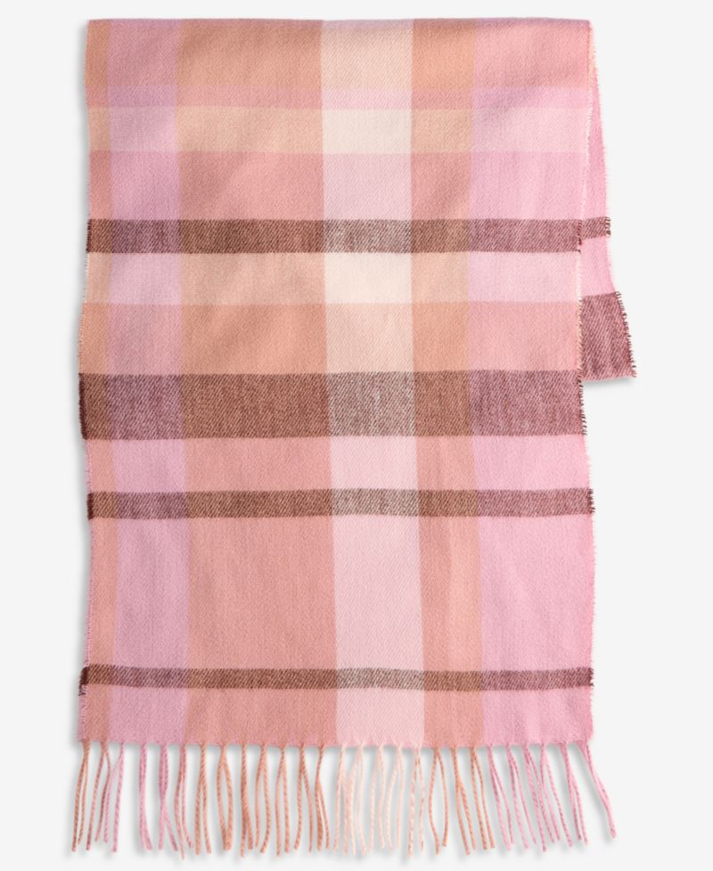 Women's Overscale Plaid Blanket Wrap Scarf