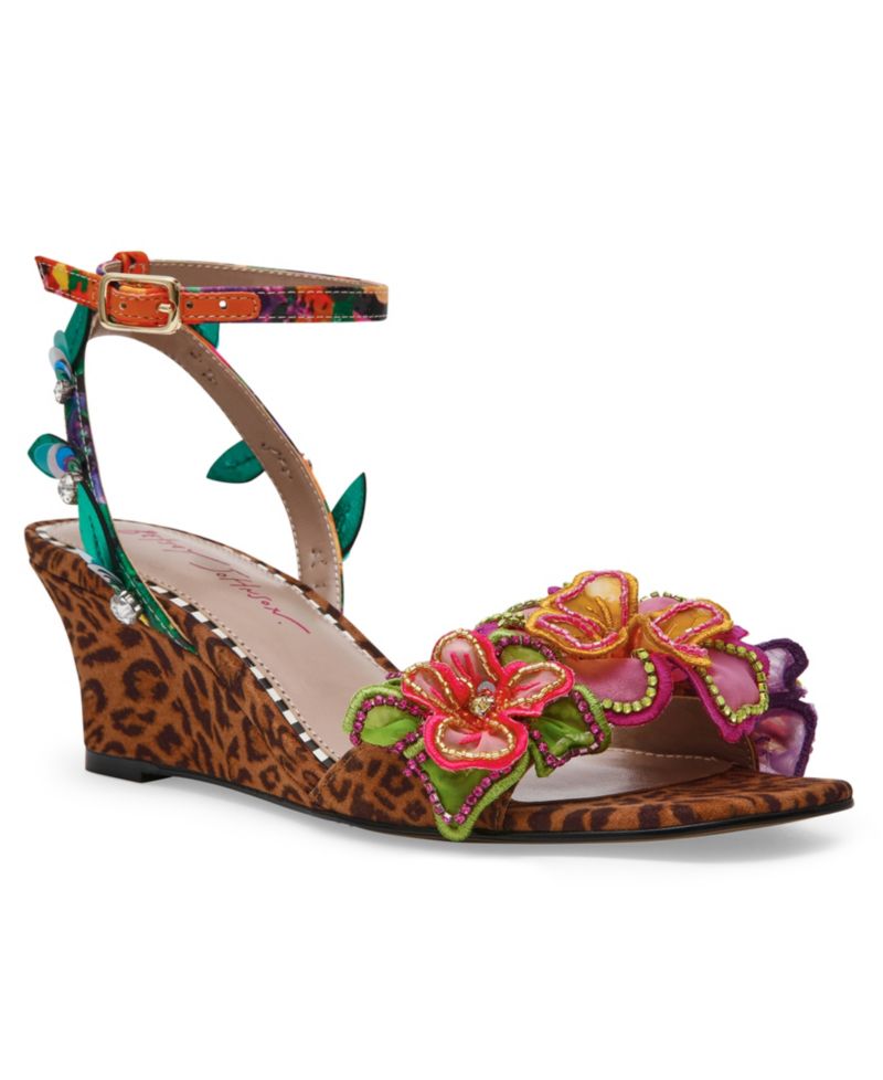 Women's Spenser Flower Wedge Sandals