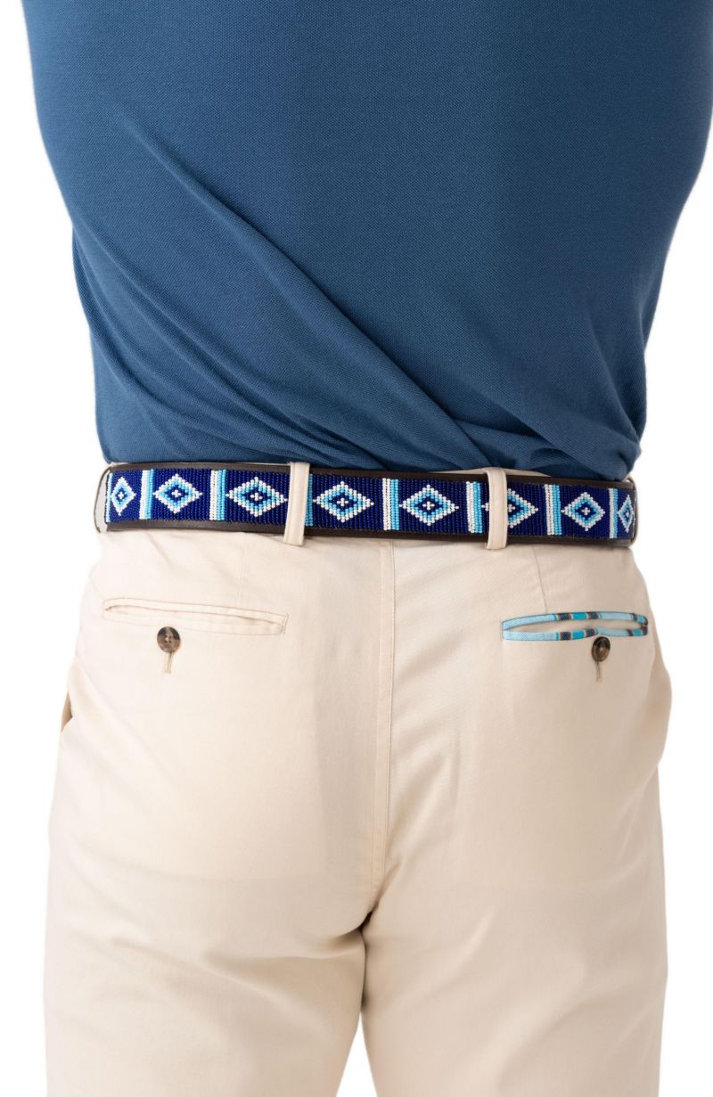 Men's Maasai Beaded Belt