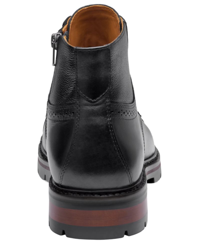 Men's Keegan Round-Toe Inside Zipper Boots