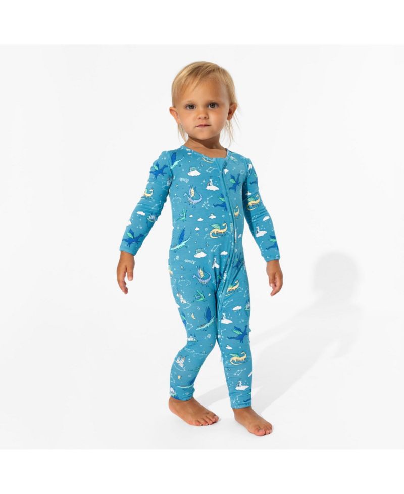 Baby Boys Baby Dragon Dreams Convertible Footie