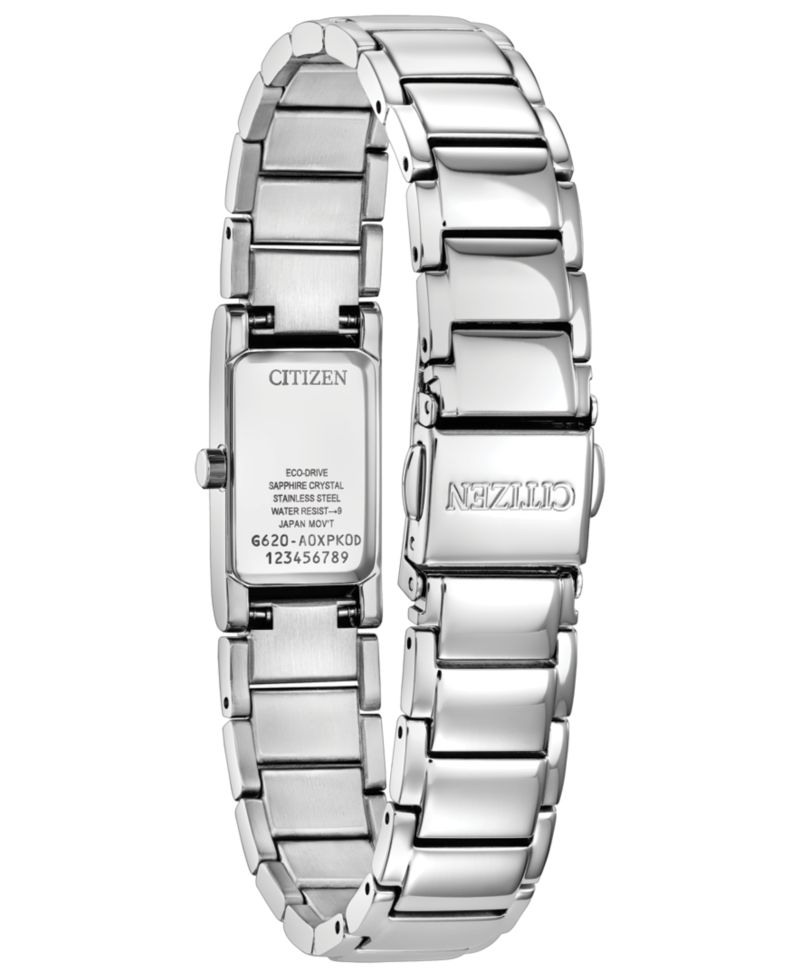 Women's Axiom Silver-Tone Stainless Steel Bracelet Watch 14.3mm
