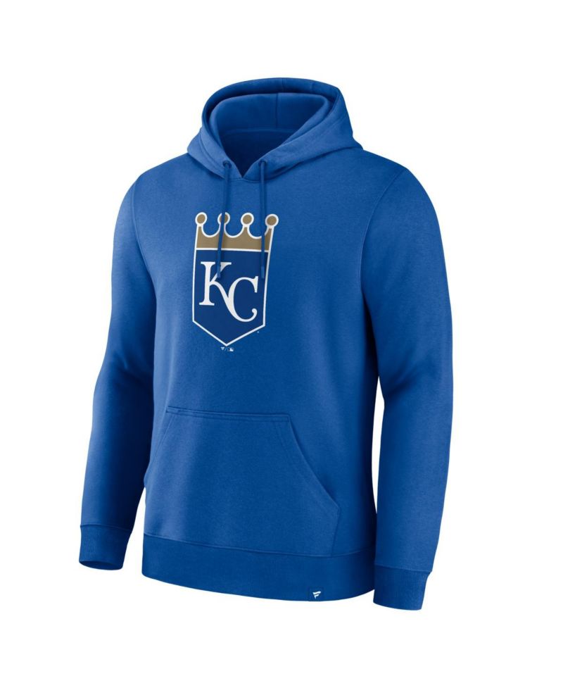 Men's Royal Kansas City Royals Primary Logo Legacy Hoodie