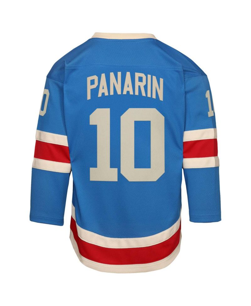 Big Boys and Girls Artemi Panarin Blue New York Rangers Centennial Replica Jersey