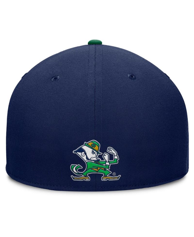 Men's Navy Notre Dame Fighting Irish Pick Off Fitted Hat