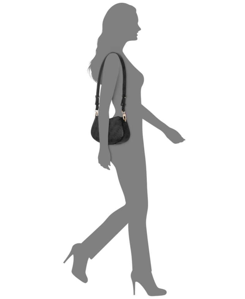 Yvonne Logo Small Shoulder Handbag