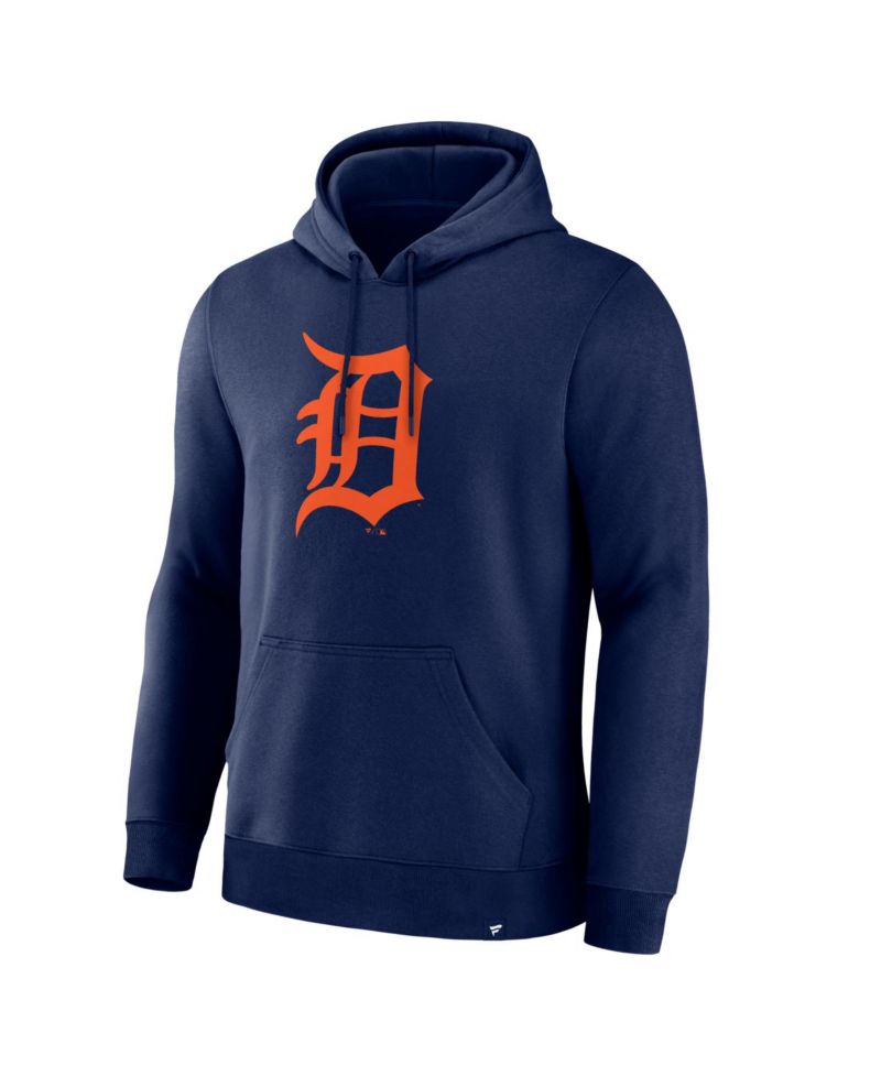 Men's Navy Detroit Tigers Primary Logo Legacy Hoodie