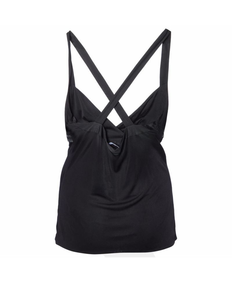 Women's Crystal Greca Embellished Jersey Tank Top
