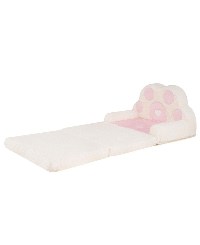 2-in-1 Convertible Kids Sofa and Lounger with Removable Washable Cover