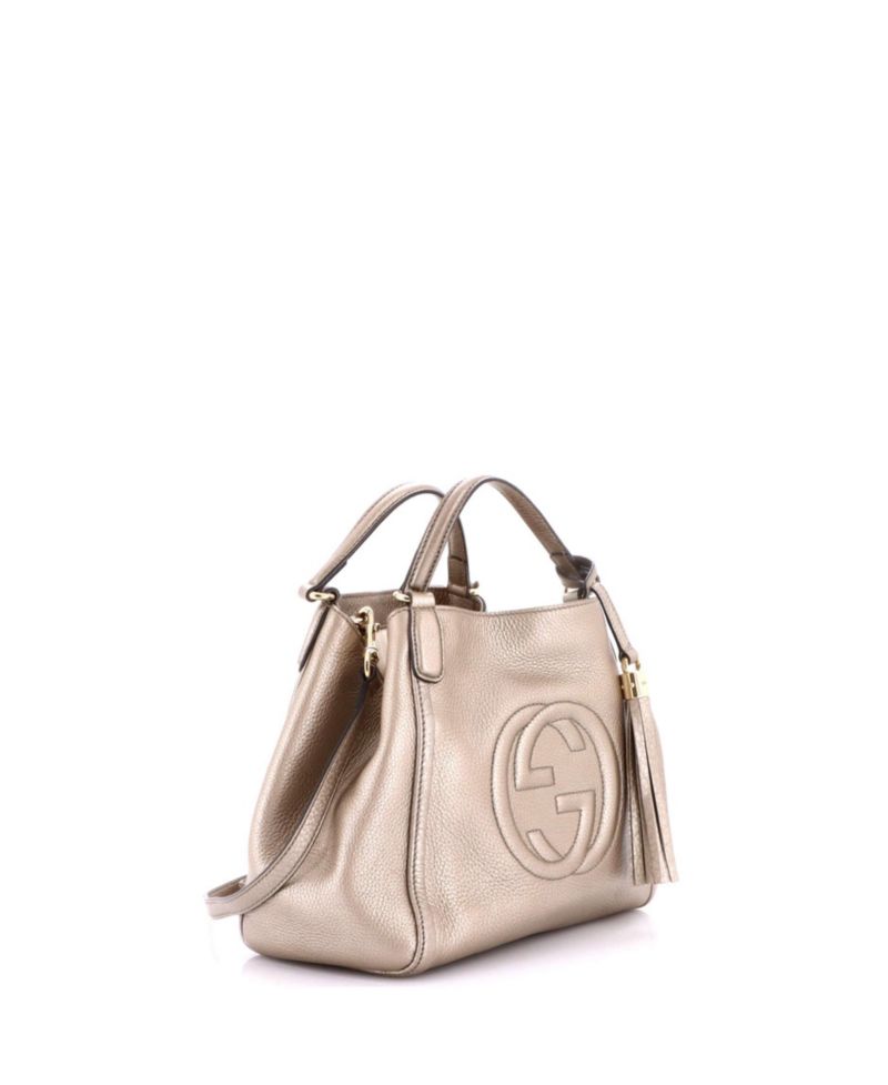 Small Soho Convertible Shoulder Bag Leather