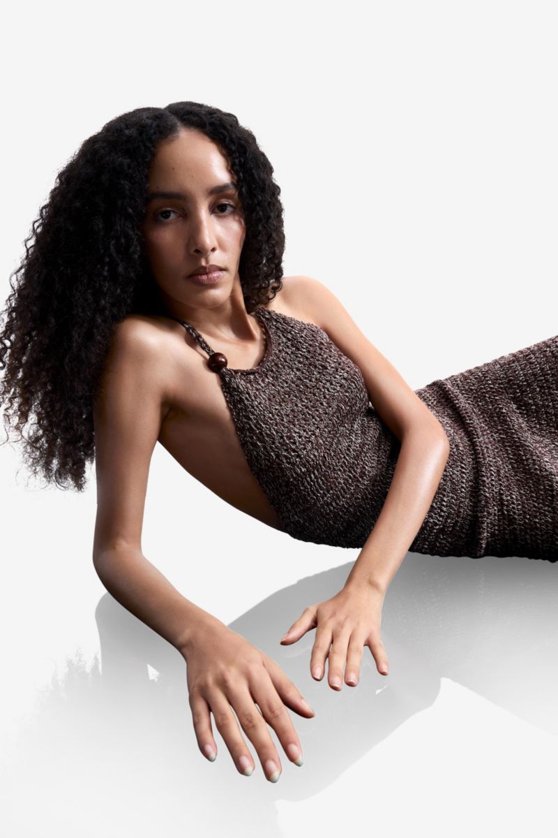 Women's Knitted strappy dress