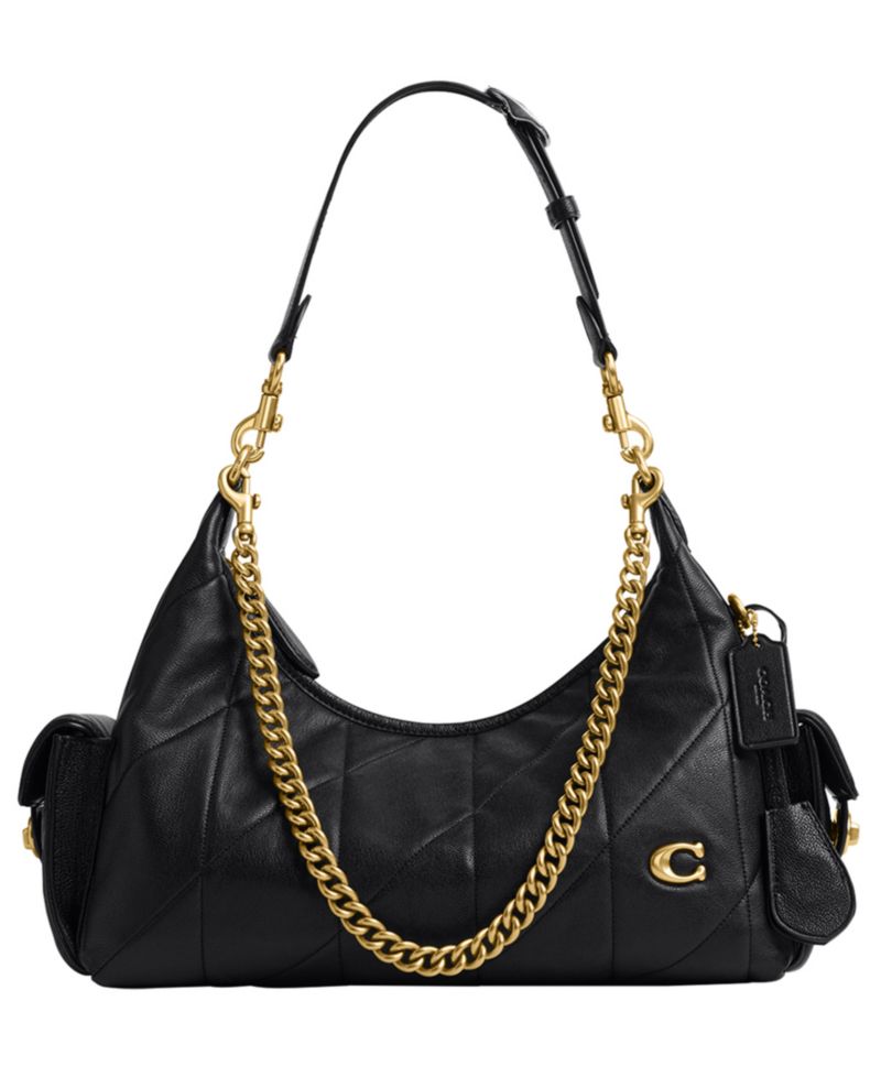 Pocket Juliet Medium Quilted Leather Shoulder Bag 30