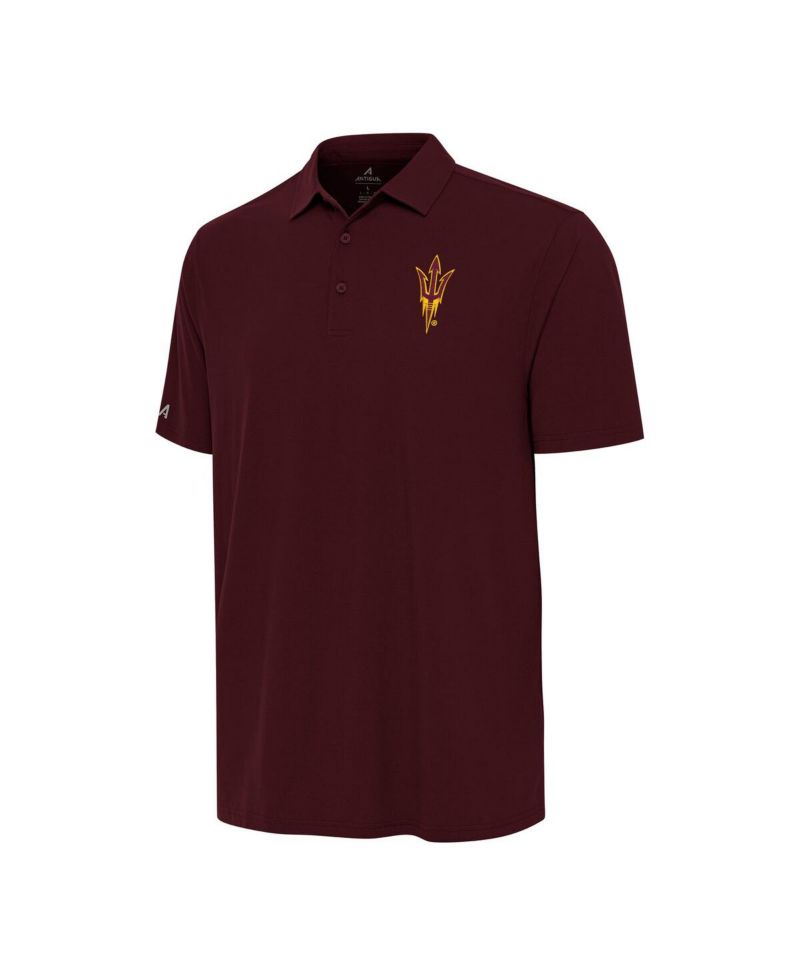 Men's Maroon Arizona State Sun Devils Era Polo Shirt